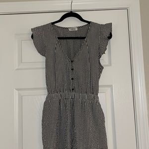 Gingham jumpsuit